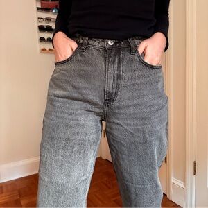 Abercrombie & Fitch Washed Black Loose Jeans